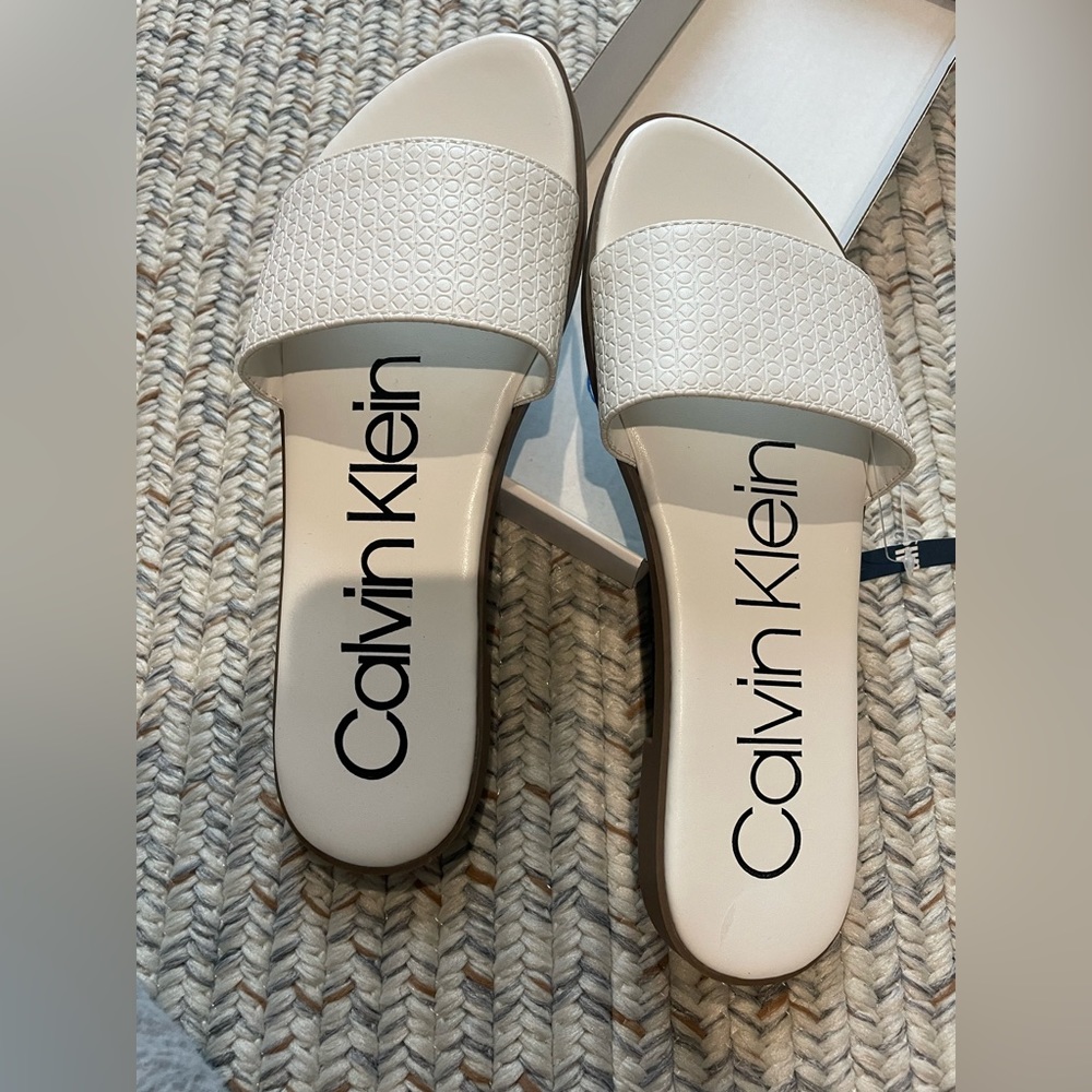 Brand new never used Calvin Klein Sandals